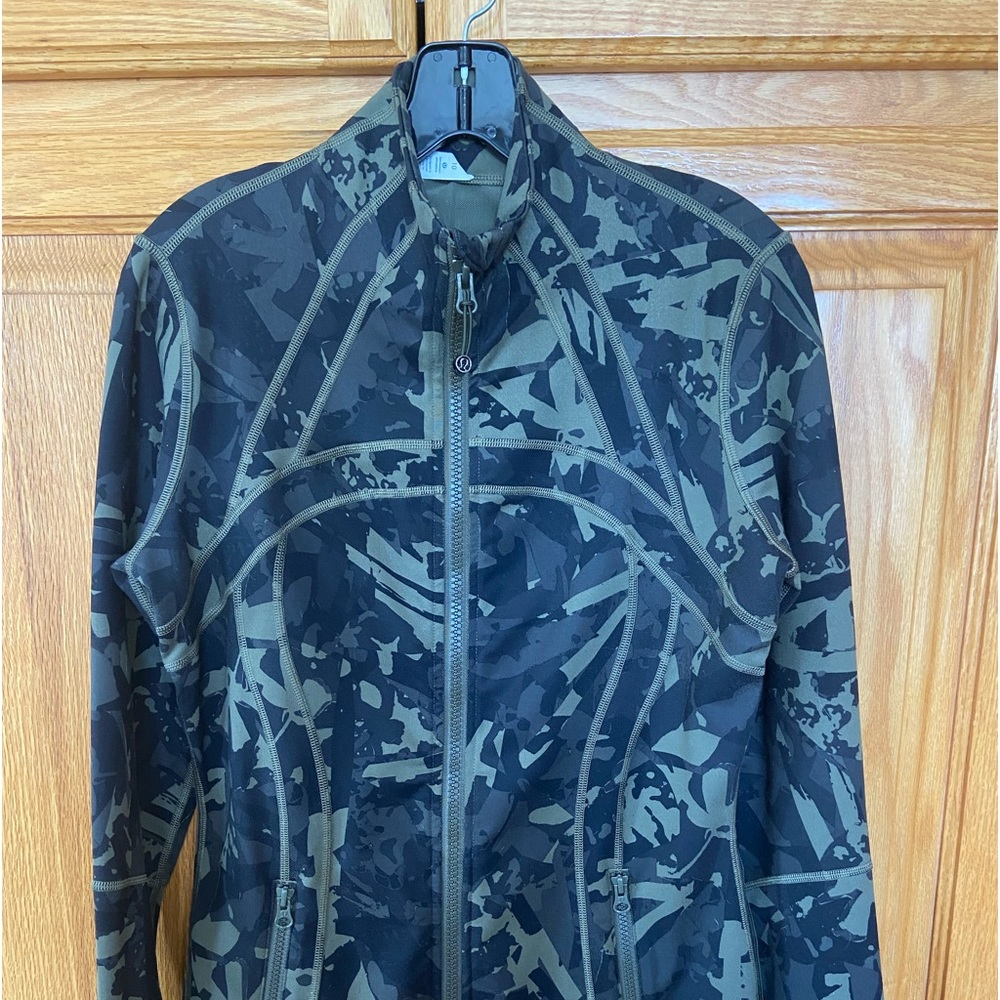 ****SOLD****green camo define jacket.